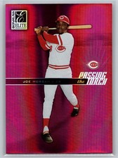 2004 Donruss Elite Passing the Torch #PT-11 Joe Morgan /1000