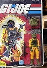 GI Joe Airtight 100% Complete On UnPunched Repro Card