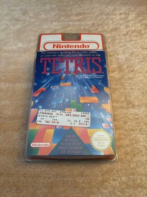 Tetris Sur Nintendo NES - Neuf Sous Blister - Jeu Vidéo Rétro