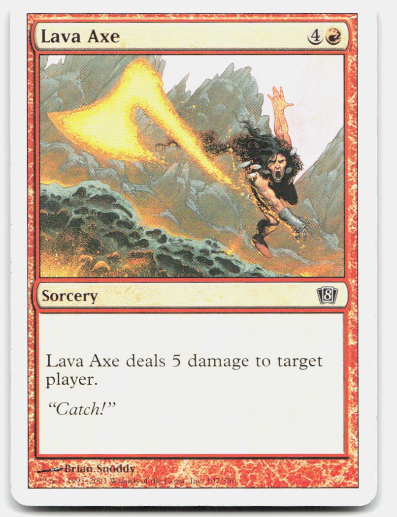 LAVA AXE 197 C 8th Edition LP