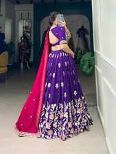 INDIAN WEDDING BOLLYWOOD CHOLI WEAR WOMEN LEHENGA PAKISTANI DESIGNER PARTY