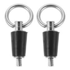 2Pcs Stainless Steel Leak Proof Boat Drain Plug Tapered Stopper for Marine Use