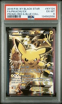 NA☆ Pikachu EX XY124 XY Holo for sale online | eBay