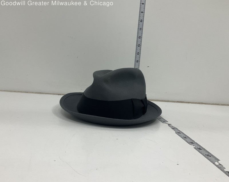 Vintage Monaco Men's Finefelts Grey Hat sz 7