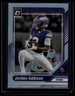 2024 Donruss Optic Silver Holo Jordan Addison #129 Minnesota Vikings