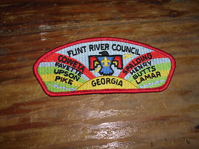 BOY SCOUTS OF AMERICA FLINT RIVER COUNCIL PATCH georgia 2010 BSA very nice WOW
