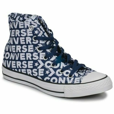navy converse trainers