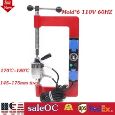 Tire Patch Repair Tool Kit Spot Hot Vulcanizing Machine + 6 Mold Car Vulcanizer