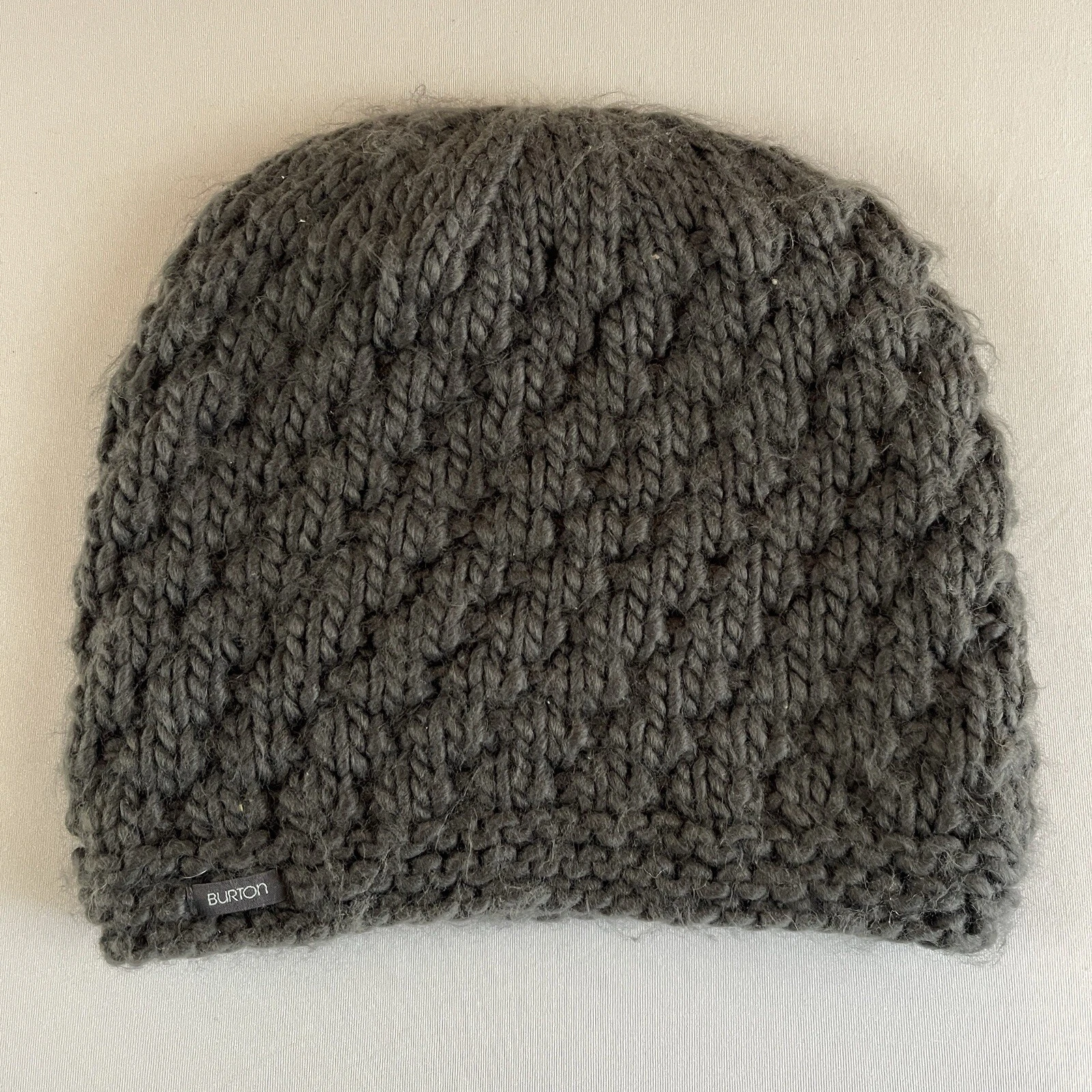 burton beanie knit winter logo outdoor snowboarding skiing 