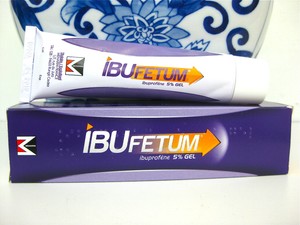 Ibuprofen 5% Anti-Inflammatory Gel Cream IBUFETUM PAIN RELIEF