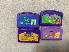 Lot of 4 Leap Frog LeapPad Cartridges
