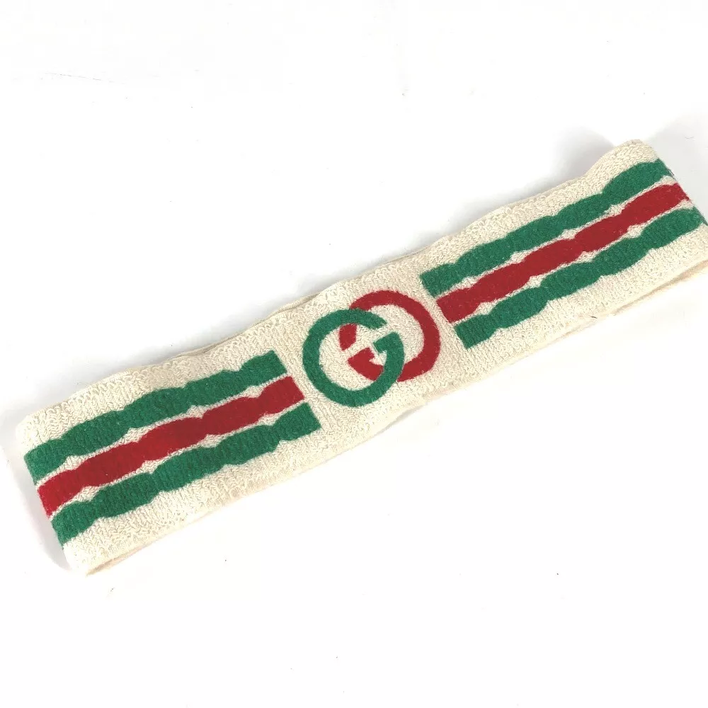 Logo GUCCI GG sherry line bandeau accessoires cheveux bandeau