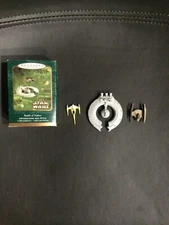 Battle of Naboo ~ Star Wars Ornament ~ Hallmark Keepsake Miniatures ~ 2001