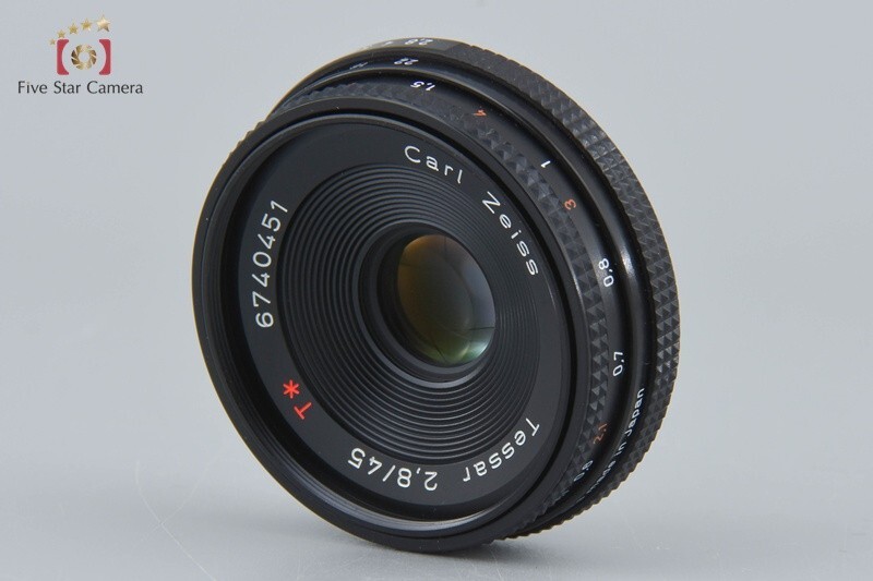 限定値引❗️美品CONTAX CarlZeiss Tessar45mmf2.8 Amazon | CONTAX Carl Zeiss TessarT* 45mm F2.8 | クローズ