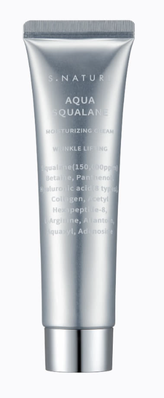 Crème Hydratante S.NATURE Aqua Squalane 60ml - K-Beauty, à L'adénosine, Neuve