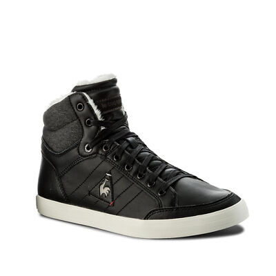 Le Coq Sportif Portalet Mid Craft Mens Black Trainers UK