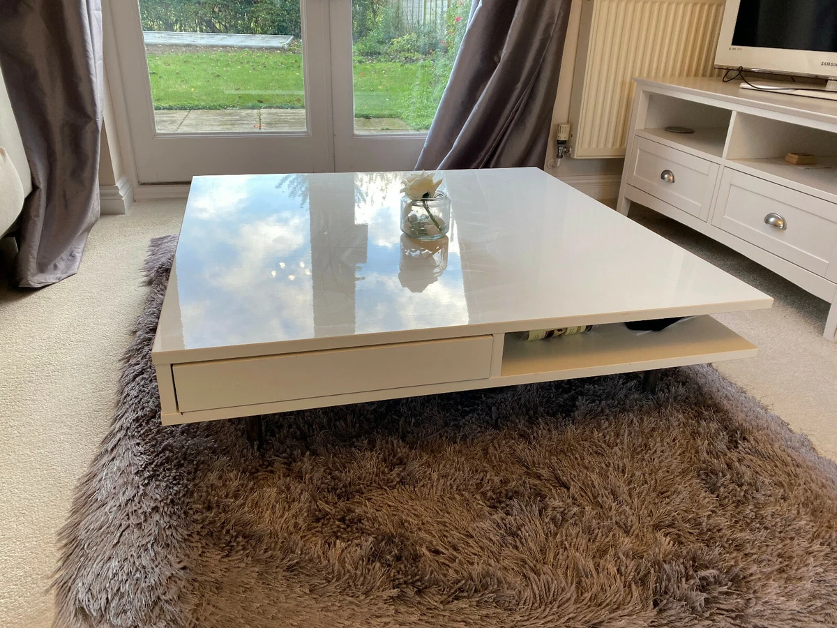 Ikea tofteryd coffee table white deals