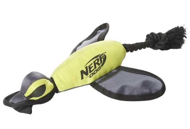 nerf dog duck