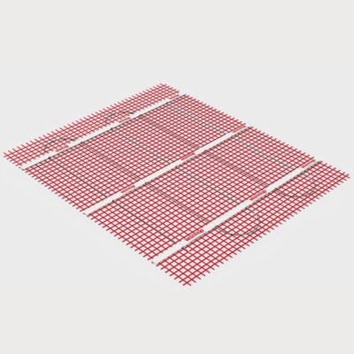 Warmup Heizmatte selbstklebend 200 Watt 1,0m²