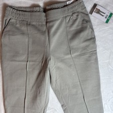 Mondetta pintuck straight leg pant beige size XL