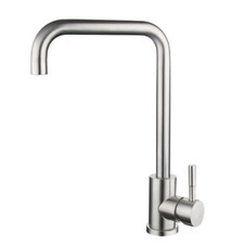 Kitchen Faucet 304 Stainless Steel Single Handle Sink Faucet Tap Cold and Hot Mi