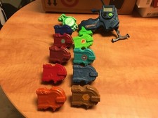 Lot of 12 Beyblade Metal Masters Metal Fusion Beyblade Rippers No Cords