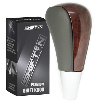 Gray Brown Burl Wood Gear Shift Knob for Toyota Sienna Lexus GS RX