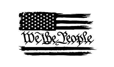 Download Distressed American Flag We The People Constitution USA ...