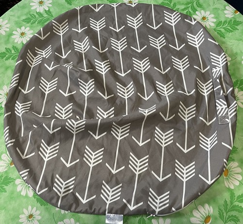 Mila Millie Cover for newborn lounger gray arrow water-resistant VG - Picture 2 of 4