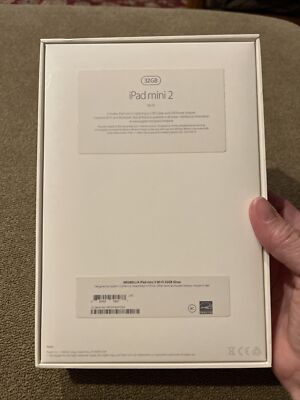 EMPTY BOX Apple iPad Mini 2 32 GB Wi-Fi Silver BOX ONLY (CM) | eBay