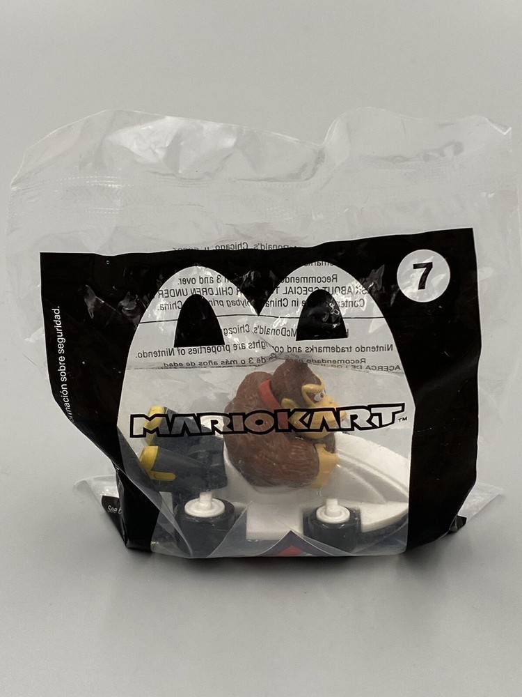 McDonalds Happy Meal 2022 Mario Kart Donkey Kong Figure Sealed
