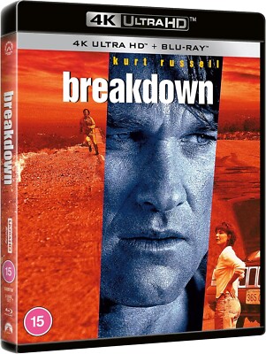 BREAKDOWN (1997) 4K UHD Blu-Ray BRAND NEW (USA Compatible)