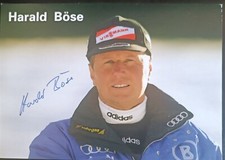 Original Autogramm Biathlon Harald B&ouml;se