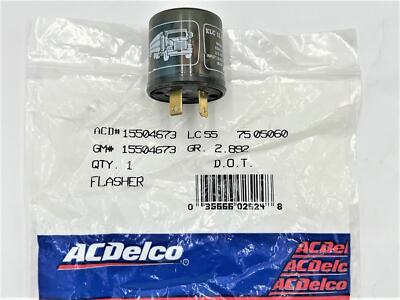 15504673 New GM AcDelco Turn Signal Flasher for Chevy GMC