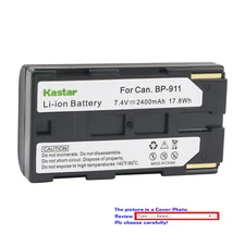 Kastar Replacement Battery Pack for BP-911 BP-915 Canon ES50 ES55 ES60 ES65 ES75