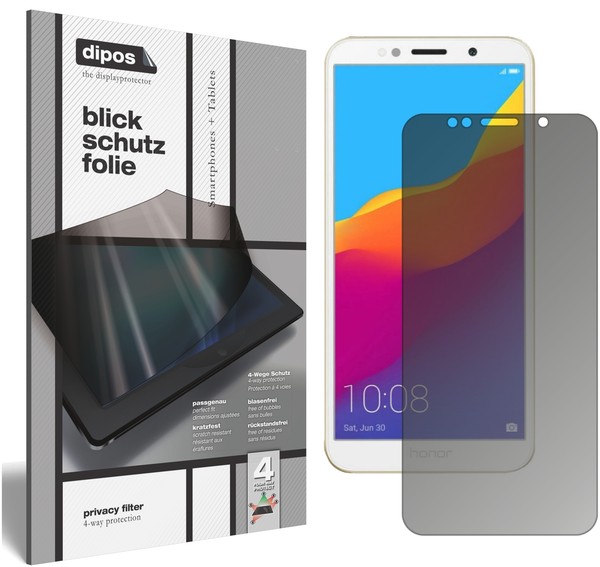 Schutzfolie FüR Honor 7A Blickschutzfolie Matt Folie Display Schutz Dipos-image