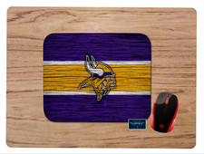 MINNESOTA VIKINGS INSPIRED CUSTOM MOUSE PAD DESK MAT HOME SCHOOL OFFICE FOOTBALL
