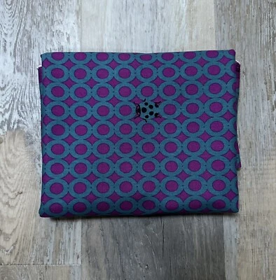 Echino Etsuko Furuya “Ladybugs” Kokka Japan Cotton Canvas 1 Yard Purple