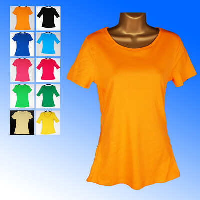 Marks and Spencer Damen-T-Shirts kurz/halbarm UK-Bestand 10 24 100 % Baumwolle