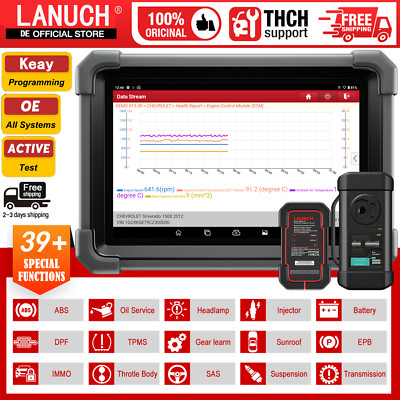 LAUNCH X431 IMMO PLUS X-Prog3 KFZ OBD2 Diagnosegerät Key Programmier ABS Oil DPF