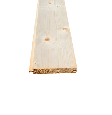 Listello In Abete Naturale 2x15 Cm - Tavola Maschio/Femmina Per Pavimenti E Rivestimenti (Prezzo Al Pezzo) - 3