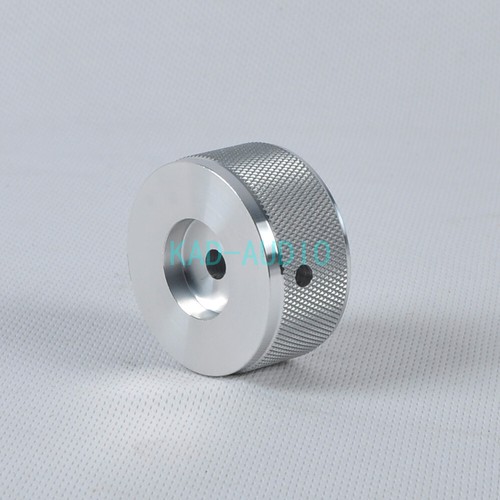 1pc Vintage Silver Aluminum 44x22mm Control Knurled Knob Guitar Amplifier Parts - Picture 3 of 7