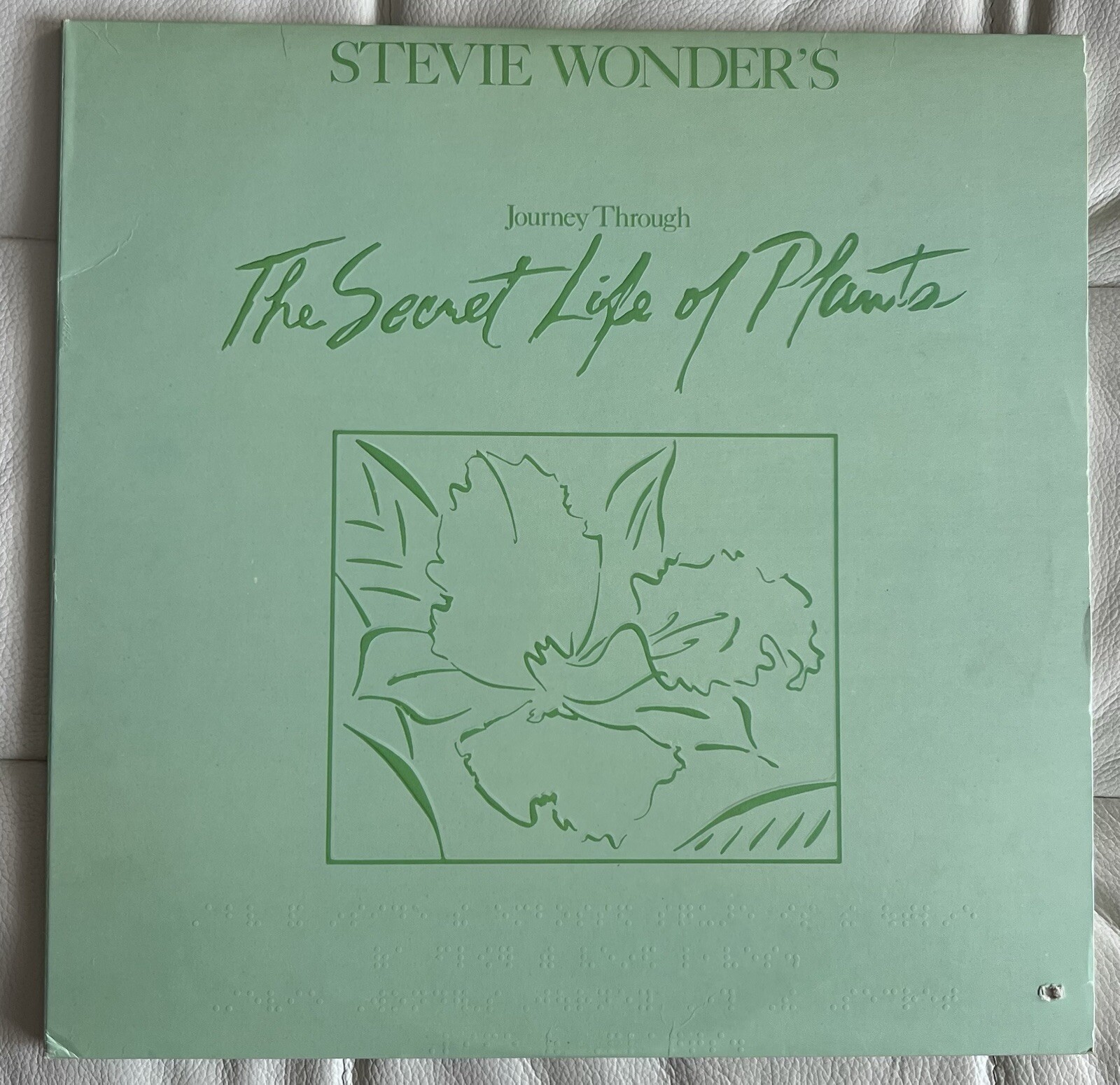 Rare Stevie Wonder The Secret Life Of Plants 1st Press 2x LP Embossed Mint Condition
