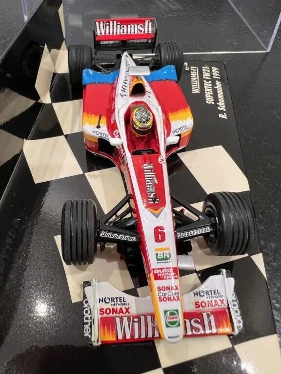 Williams F1 Supertec FW21 Ralf Schumacher 1999 Minichamps 1/43 - Photo 2/3