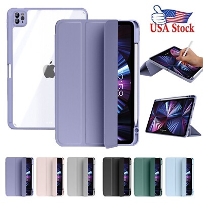 For iPad 5th 6th 7th 8th 9th Generation Smart Case Stand Cover Auto Wake/Sleep