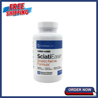 SciatiEase Labs Sciati Ease Sciatic Nerve Formula 120 Capsules . EX:04/2027