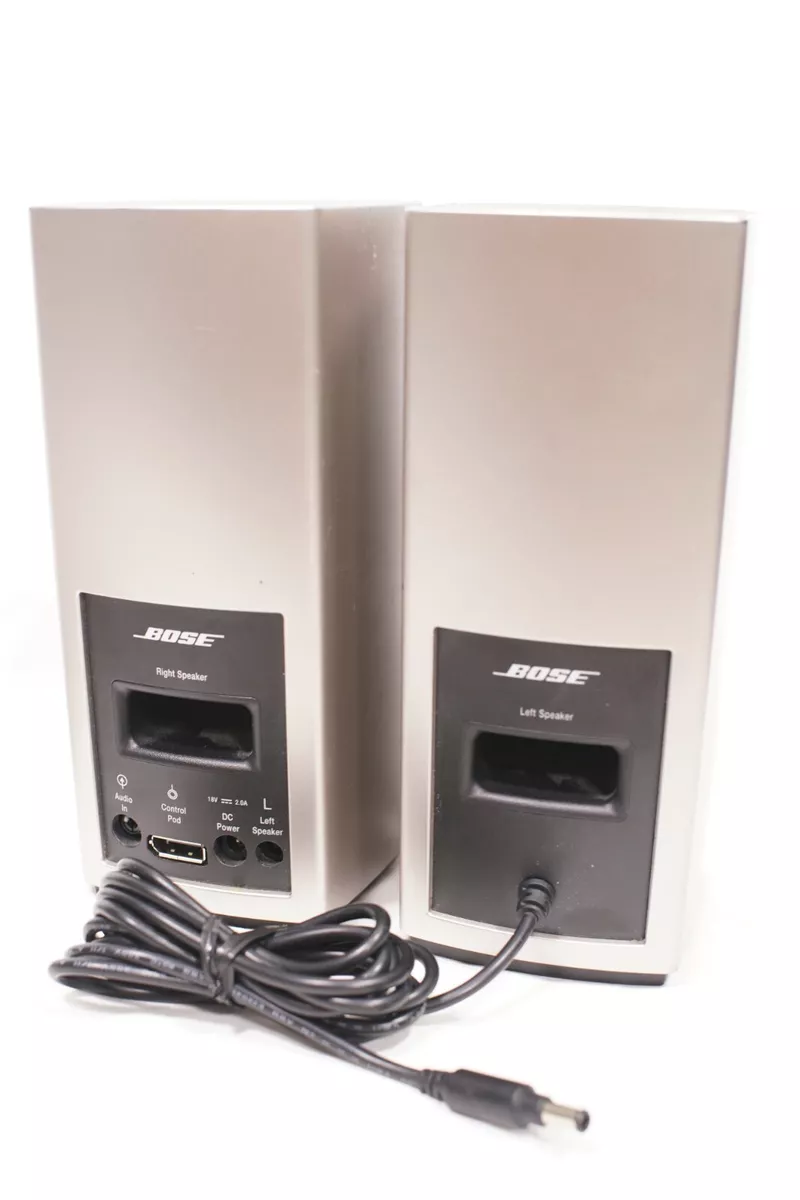 Luftpost Bering strædet Udførelse Excellent Condition Bose Companion 20 Multimedia Speaker System - Silver PC/MAC  17817551021 | eBay