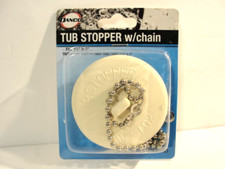 DANCO 1 1/2" to 2" Universal Tub Stopper With Chain 80783