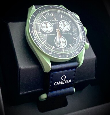 OMEGA X SWATCH SpeedMaster MoonSwatch MISSION ON EARTH Chronograph