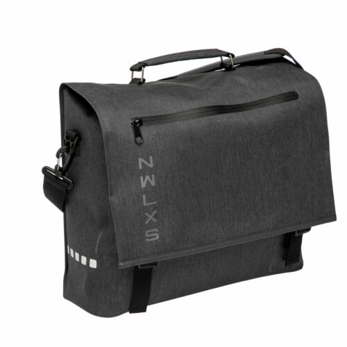 Sacoche velo porte bagage newlooxs varo messenger gris - 15 litres -